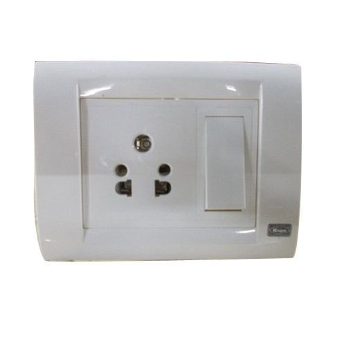 लंबे समय तक चलने वाला परफेक्ट मॉडल मज़बूत प्लास्टिक रॉयल स्विच और सॉकेट अनुप्रयोग: इलेक्ट्रिक उपकरण