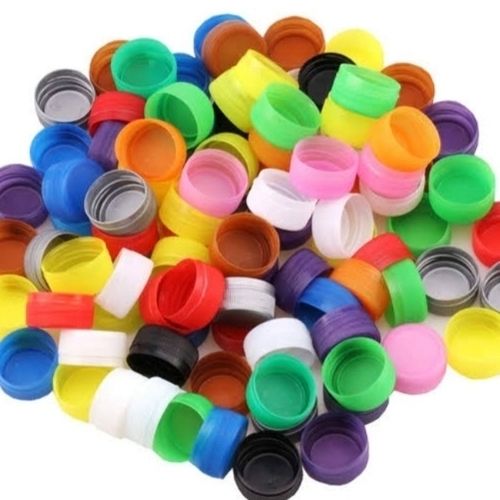 Plastic Bottle Caps Available In Various Color And Plain Pattern, Round Shape Size: As Per Customer