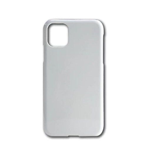 Plastic White Apple IPhone Sublimation Plain Mobile Cover