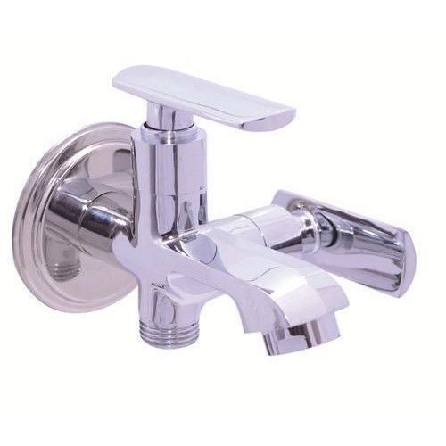 बाथरूम शेल्व्स सेंसेशनल लुक डिज़ाइन और पैटर्न 2 तरह से क्रोम ब्रास फ़िनिश वाटर बिब कॉक