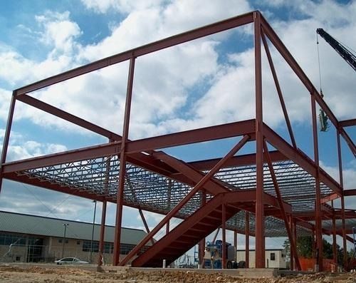 Red Stainless Steel Strong Prefabricated Structure Building Tmt Bars For Construction