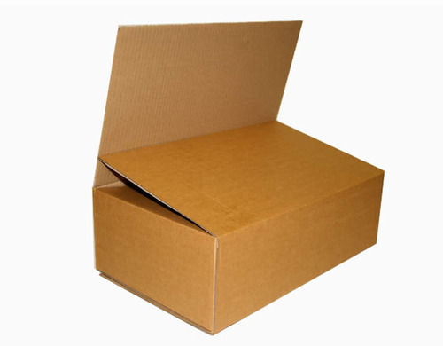 Thick And Strong Recyclable Environment Friendly Rectangular Shape Corrugated Carton Box