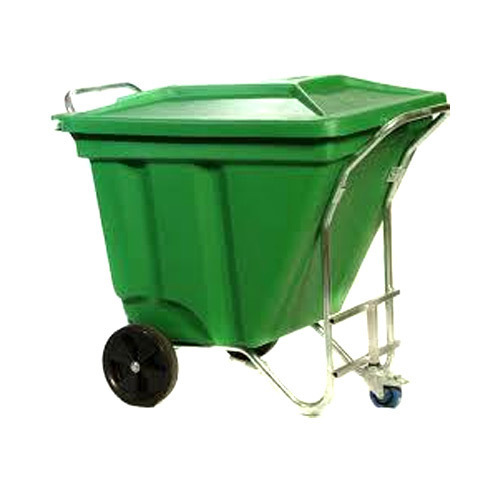 Three Wheel Type Pvc Waste Bins - Application: Outdoor Use