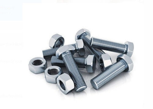 Stainless Steel Polished Length 3 Inch With Full Thread Hexagonal Head Nut And Bolt  Diameter: 4 Millimeter (Mm)