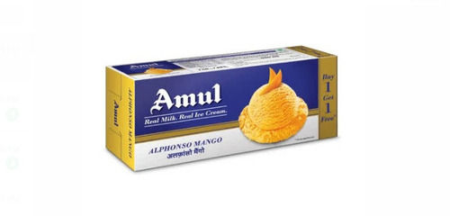 4.3gram Total Fat Sweet And Delicious Amul Alphonso Mango Ice Cream