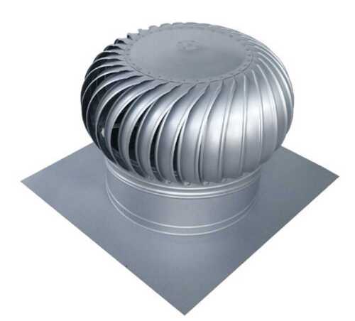 Aluminum Roof Ventilator - 20x26 Inches | 6500 W Power, 6500 Kg/Day Capacity, Silver, Wall-Mounted, 8 Feet Height, 420 V Voltage