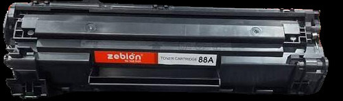 ब्लैक एंड रेड कलर प्लास्टिक बॉडी 88a इंक टोनर टाइप ज़ेबियन प्रिंटर कार्ट्रिज
