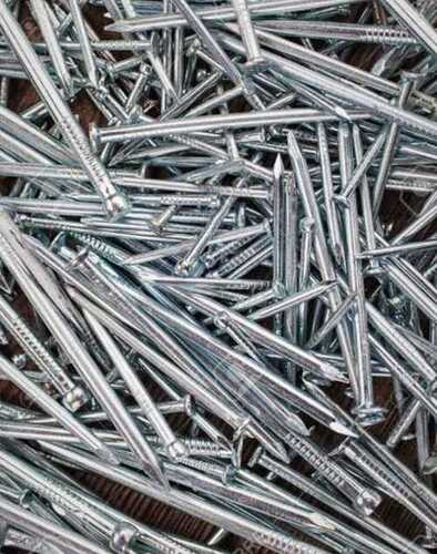 Corrosion Resistance High Durable And Strength Silver Finish Iron Nails Application: Building Construction