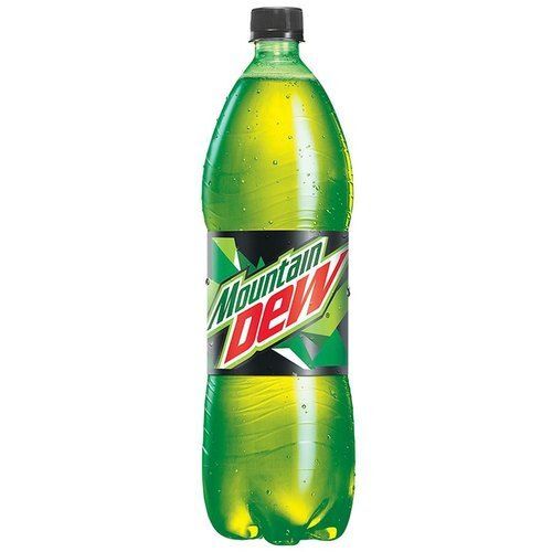 Energatic High Energy Intense Cold Drink Mountain Dew Soft Drink Bottle