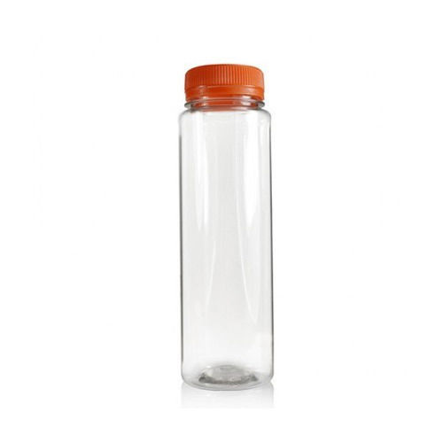 Light Weight Durable Leak Proof Compact Round Shape Transparent Plastic Bottle