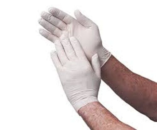 Long Lasting Breathable Comfortable Skin Friendly Plain White Esd Nitrile Gloves