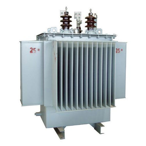 Mild Steel Material Output 433 Volts And Rated Voltage 415 Volt Three Phase Low Voltage 230 Oil Cooled Electrical Transformer 