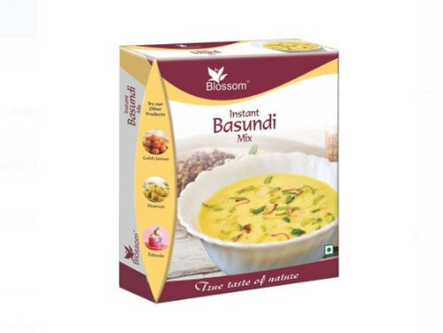 Pack Of 100 Gram Pure Veg Food Grade Sweet Taste Basundi Instant Mix Powder