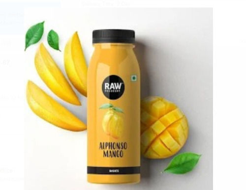 Pack Of 200 Ml Pure And Natural Raw Yellow Alphonso Mango Sweet Juice