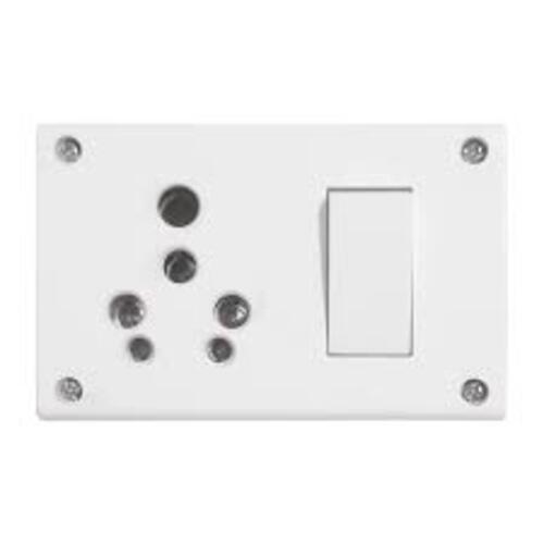 Multicolor Premium Quality Poly Carbonate Multi-Outlet Modular Fancy Electrical Switch Board