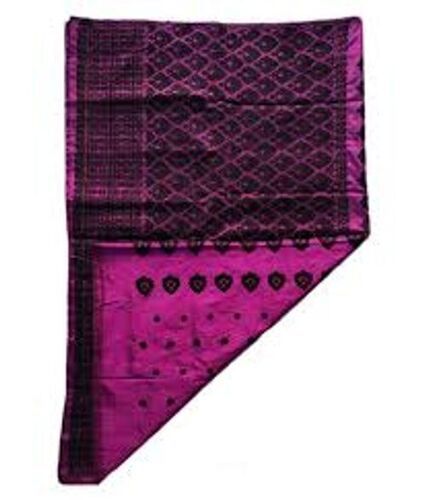 Traditional Assamese Woman Clothing Decorative And Practical Fancy Silk Shawl