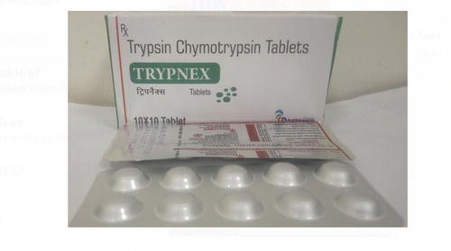 Trypsin Chymotrypsin Tablets, Pack Of 10X10 Tablets  General Medicines