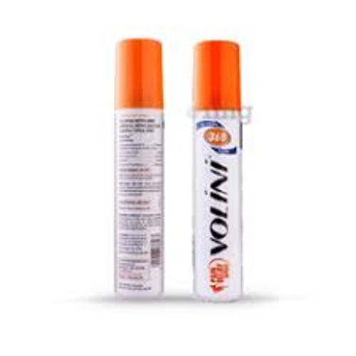 Volini Spray, 60 Gm Application: Wash Your Hands With Soap And Water And Then Gently Rub The Gel On The Skin