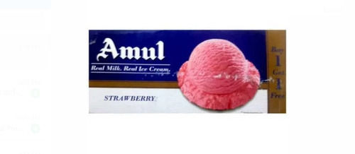 Yummy And Tasty Total Fat 6.3G Amul Strawberry Ice Cream With 750 Box Pack  Age Group: Old-Aged