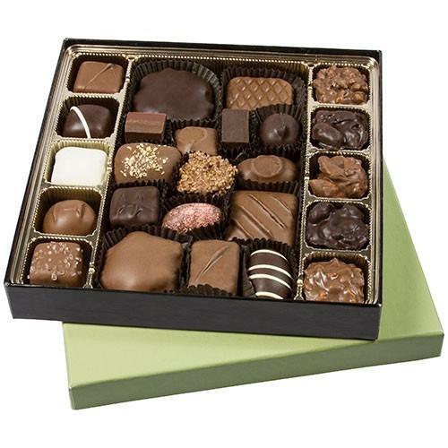 Yummy Healthy Delicious Made With Natural Ingredients Tasty Crunchy Chocolate Gift Box