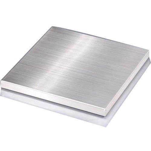 Blue 12Mm Thick Silver Polished Finished Rectangular Stainless Steel Sheet