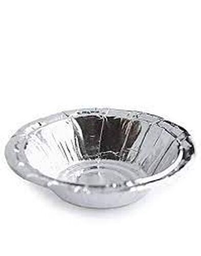 Easy To Use Lightweight Non Toxic And Disposable Silver Craft Paper Bowls 100pcs