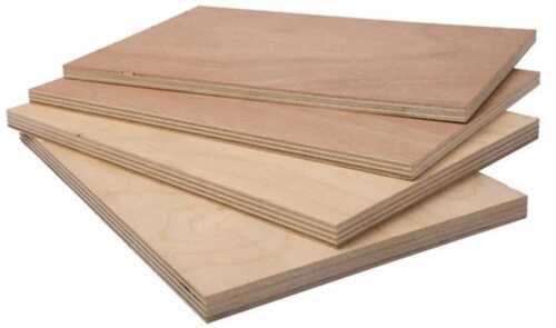 Long Durable Eco-Friendly Moisture-Proof Heavy Duty Plain Plywood Sheets Core Material: Poplar