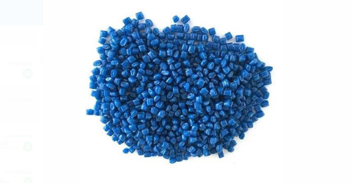 Pack Of 1 Kilogram Blue Color Round Shaped 4 Mm Size Plastic Granules