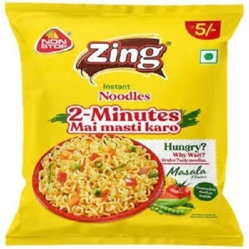 Pack Of 50 Gram 2.1 Gram Fat 2 Minutes Zing Instant Noodles