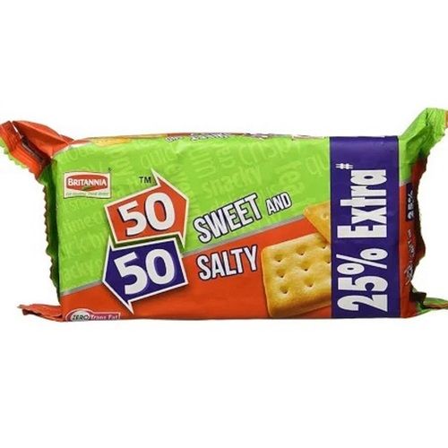 Yummy Sweet And Salty Taste Crispy Texture Britannia Biscuit With 50 Gram Packet Pack  Fat Content (%): 8 Percentage ( % )