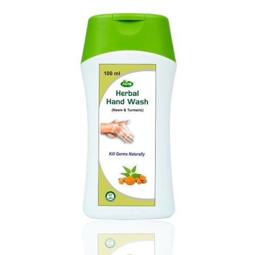 Green Neem And Turmeric Avis Glowing Free From Parabens 100Ml Herbal Hand Wash 