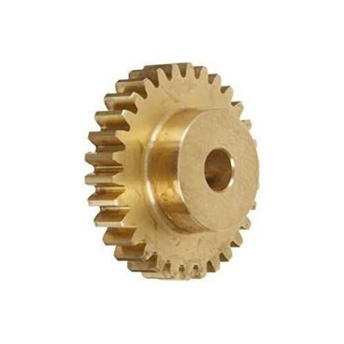 White Round Shape Max Diameter 5 Mm Max Length 360 Mm Helical Brass Gears 