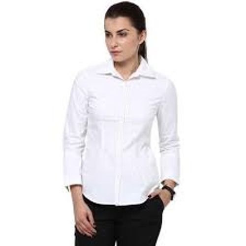 White Collar Shirt Women - Buy White Collar Shirt Women online in India