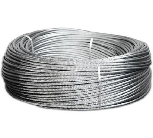 10 Meter Length Sliver Hot Rolled Technique Galvanized Mild Steel Wire