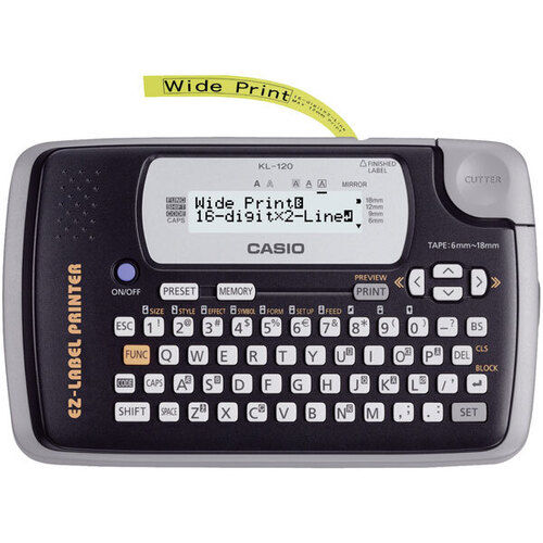 Automatic 380 Volt Black Casio Label Printer For Industrial Use