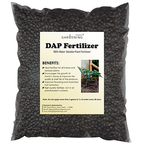 Agriculture Black Color Excellent Effect Highly Water Soluble Di-ammonium Phosphate Fertilizer For Gardening