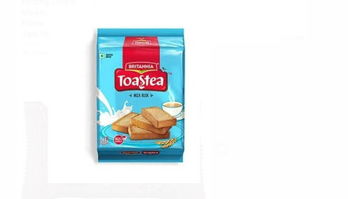 Crunchy And Tasty Rectangle Shape Britannia Toastea With 60 Gram Packet Pack Milk Rusk