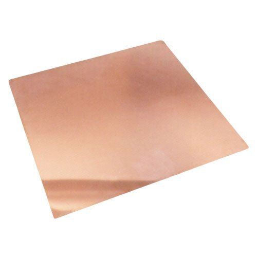 Golden Square Polished Finish 3 Mm Thickness 40% Elongation Copper Plate 