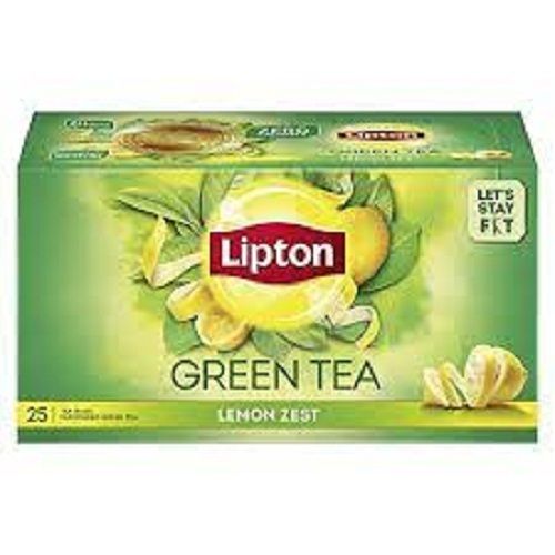 Healthy Natural Strong Aroma And Chemical Lipton Fresh Lemon Green Tea