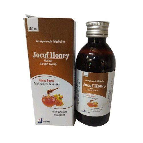 Jocuf Honey Herbal Cough Syrup, Packaging Size 100 ml