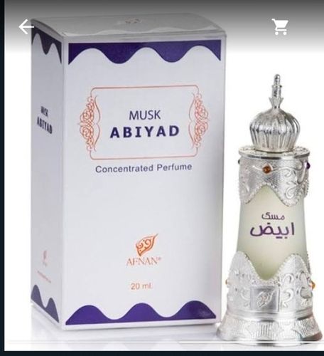 Oriental Fragrance Musk Abiyad Concentrated Perfume Attar For Unisex Use Ingredients: Sandlewood