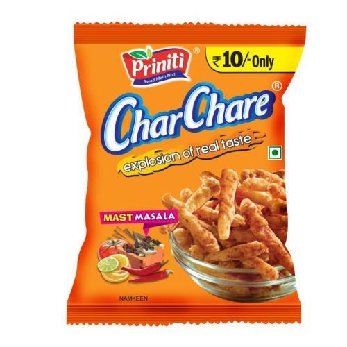 Pack Of 30 Gram Crispy Spicy Taste Char Chare Mast Masala Namkeen Kurkure