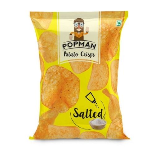Pack Of 30 Gram Crunchy Salted Taste Popman Potato Crisps
