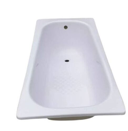 Rectangular Shape White Lucite Acrylic Material Deep Enamel Bathtub