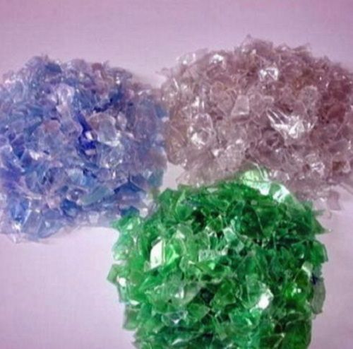 Three  Color Pet Bottle Flakes Size: Different Available