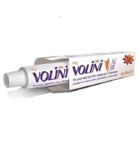 Volini Gel Pack Of 15 Grams BladeÂ Size: 285 X 2 X 1.7 X 32 Mm (4 X 11 X 63)