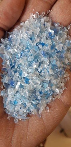 White And Blue Color Pet Bottle flakes