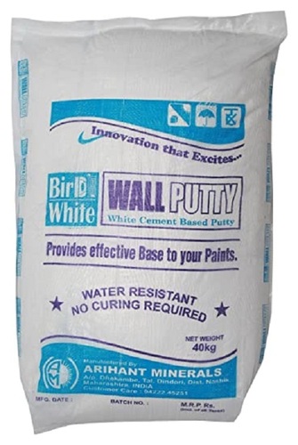 Acrylic Wall Putty - 40 KG Pack, Smooth Texture, High Gloss Finish, Superior Moisture Resistance, User-Friendly Application, Durable and Versatile Use