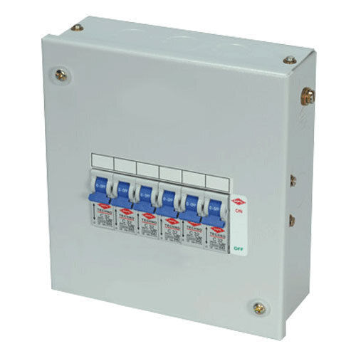 Heavy Duty And Energy Efficient White Electrical Mcb Distribution Box