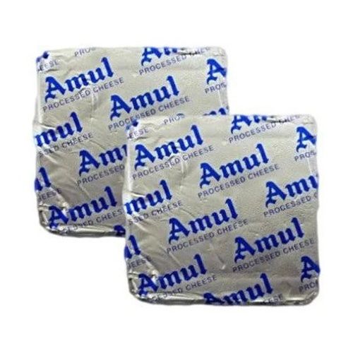 Pack Of 25 Gram Rich In Protein Yummy White Color Amul Cheese Cubes